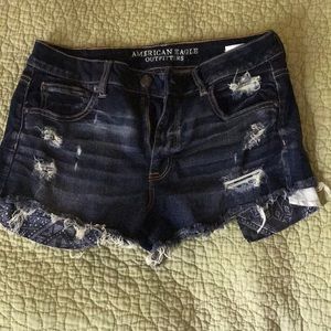 American Eagle Hi-Rise Festival Shortie